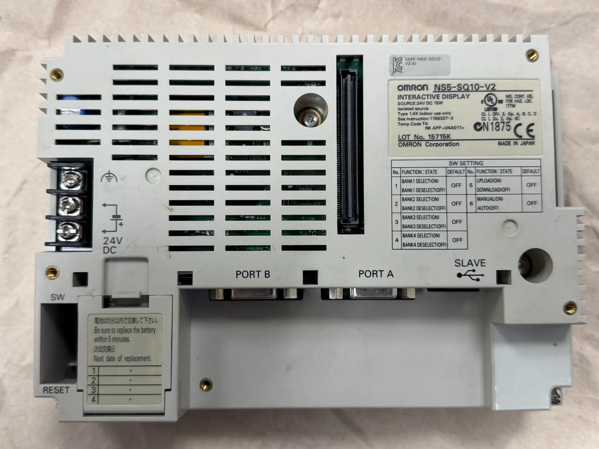 Панель оператора Omron NS5-SQ10-V2 - Зображення 7